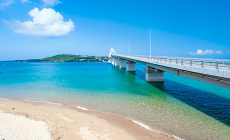 瀬底島 アンチ浜ビーチ